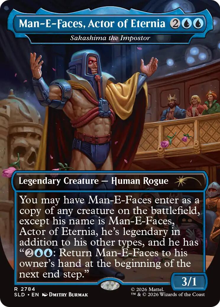 Man-E-Faces, Actor of Eternia - Sakashima the Impostor [Secret Lair Drop Series] | Exor Games Truro
