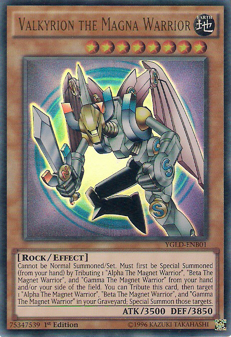 Valkyrion the Magna Warrior [YGLD-ENB01] Ultra Rare | Exor Games Truro