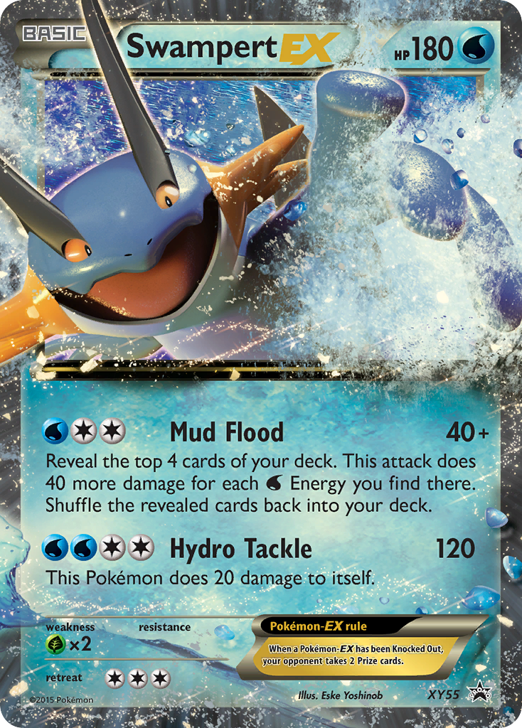 Swampert EX (XY55) [XY: Black Star Promos] | Exor Games Truro