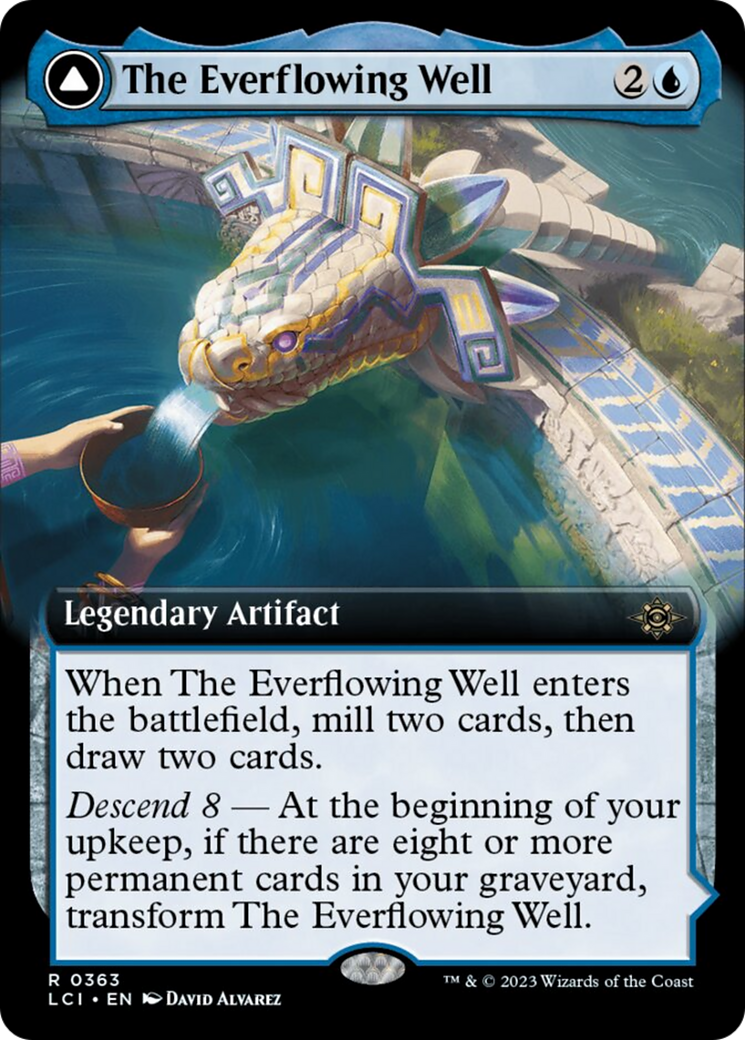 The Everflowing Well // The Myriad Pools (Extended Art) [The Lost Caverns of Ixalan] | Exor Games Truro