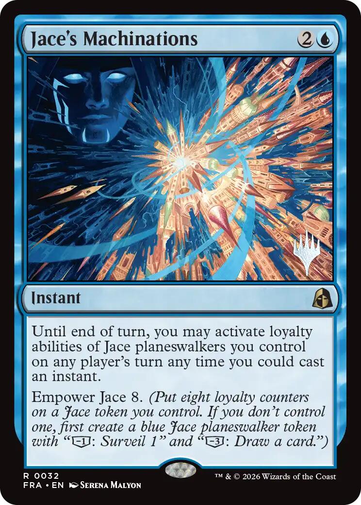 Jace's Machinations [Reality Fracture Promos] | Exor Games Truro