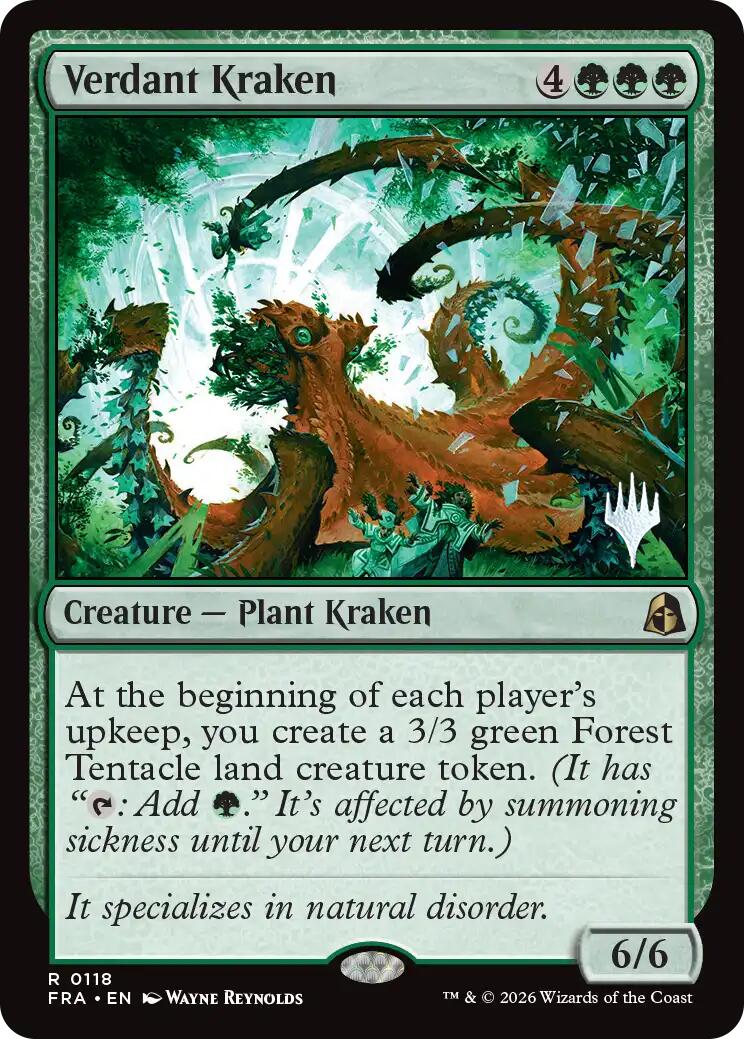 Verdant Kraken [Reality Fracture Promos] | Exor Games Truro