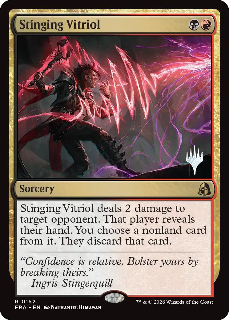 Stinging Vitriol [Reality Fracture Promos] | Exor Games Truro