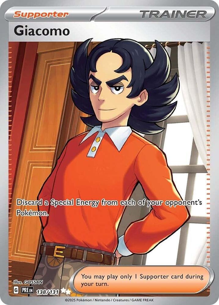 Giacomo (138/131) [Scarlet & Violet: Prismatic Evolutions] | Exor Games Truro