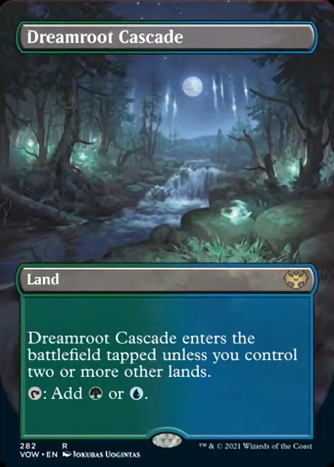 Dreamroot Cascade (Borderless Alternate Art) [Innistrad: Crimson Vow] | Exor Games Truro