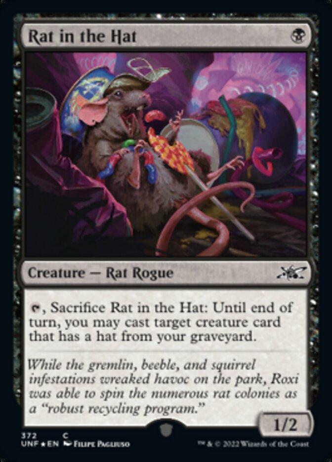 Rat in the Hat (Galaxy Foil) [Unfinity] | Exor Games Truro