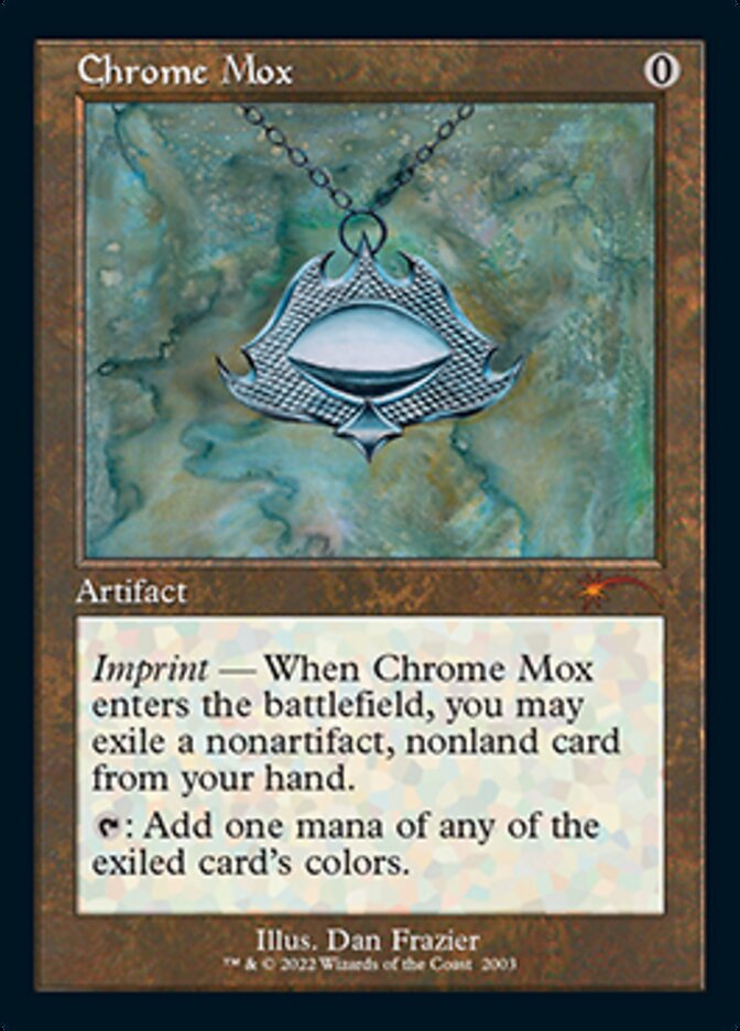 Chrome Mox (Retro) [Secret Lair Countdown Kit] | Exor Games Truro