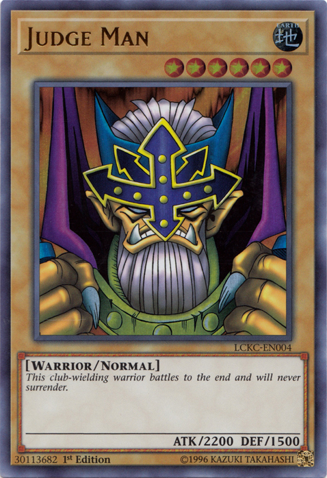 Judge Man [LCKC-EN004] Ultra Rare | Exor Games Truro