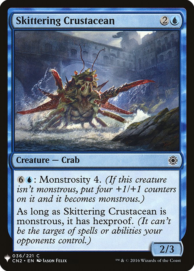 Skittering Crustacean [Mystery Booster] | Exor Games Truro