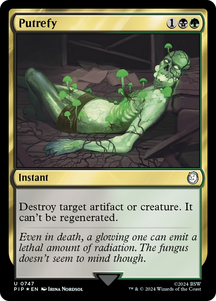 Putrefy (Surge Foil) [Fallout] | Exor Games Truro