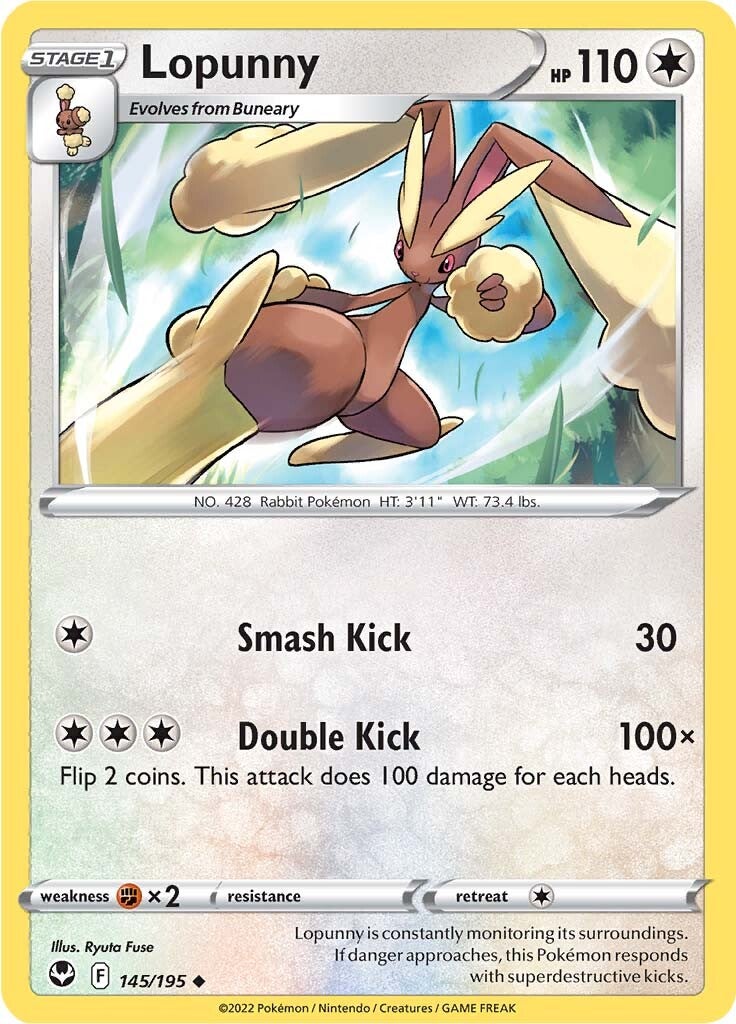 Lopunny (145/195) [Sword & Shield: Silver Tempest] | Exor Games Truro