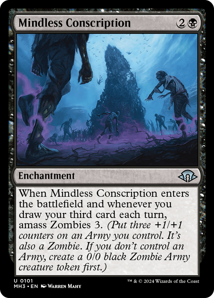 Mindless Conscription [Modern Horizons 3] | Exor Games Truro