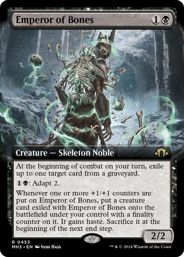 Emperor of Bones (Extended Art) [Modern Horizons 3] | Exor Games Truro