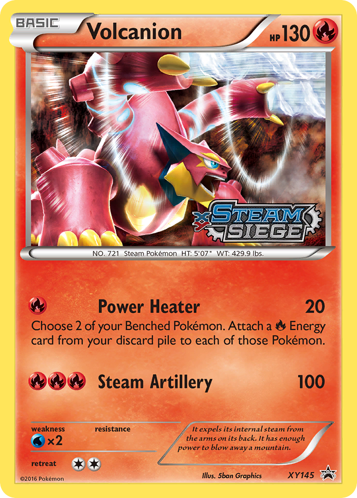 Volcanion (XY145) [XY: Black Star Promos] | Exor Games Truro