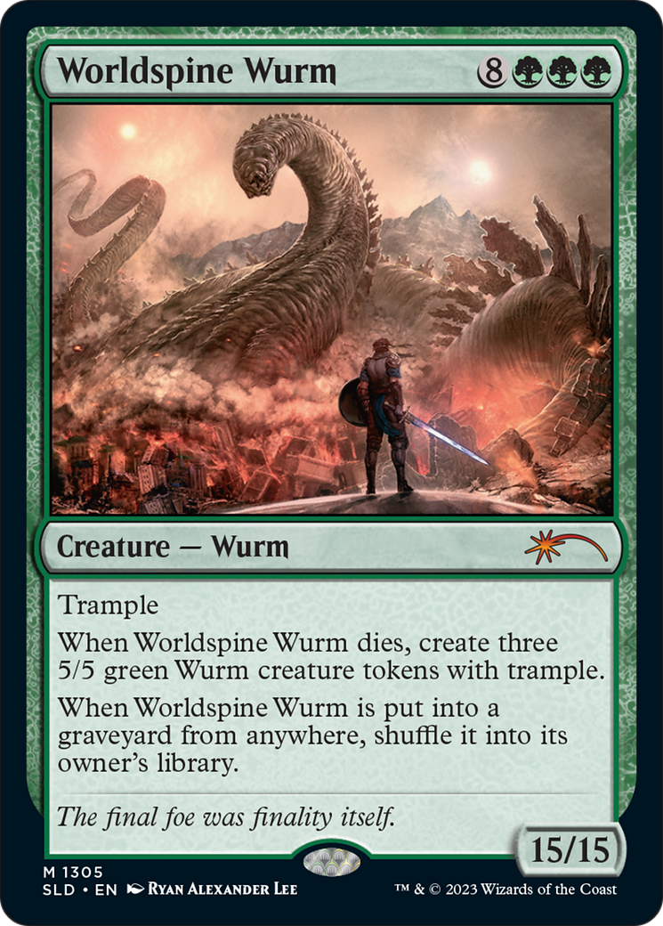 Worldspine Wurm [Secret Lair Drop Series] | Exor Games Truro