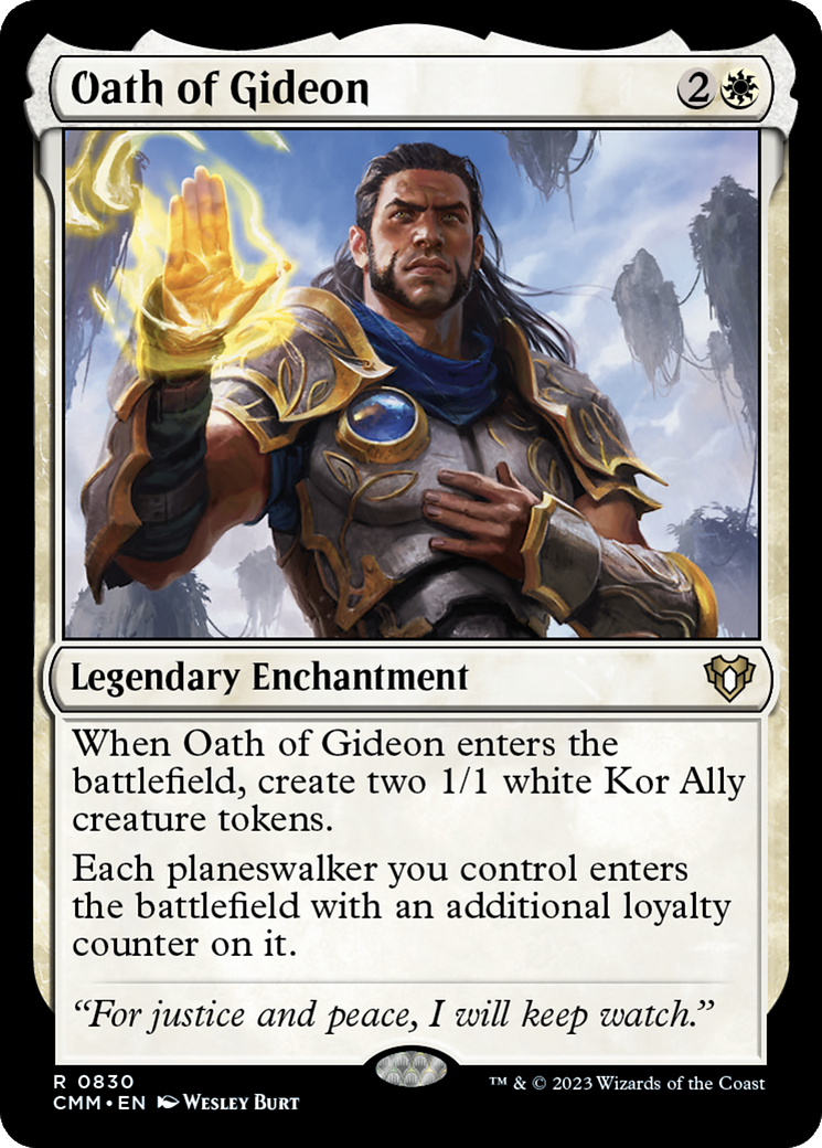 Oath of Gideon [Commander Masters] | Exor Games Truro