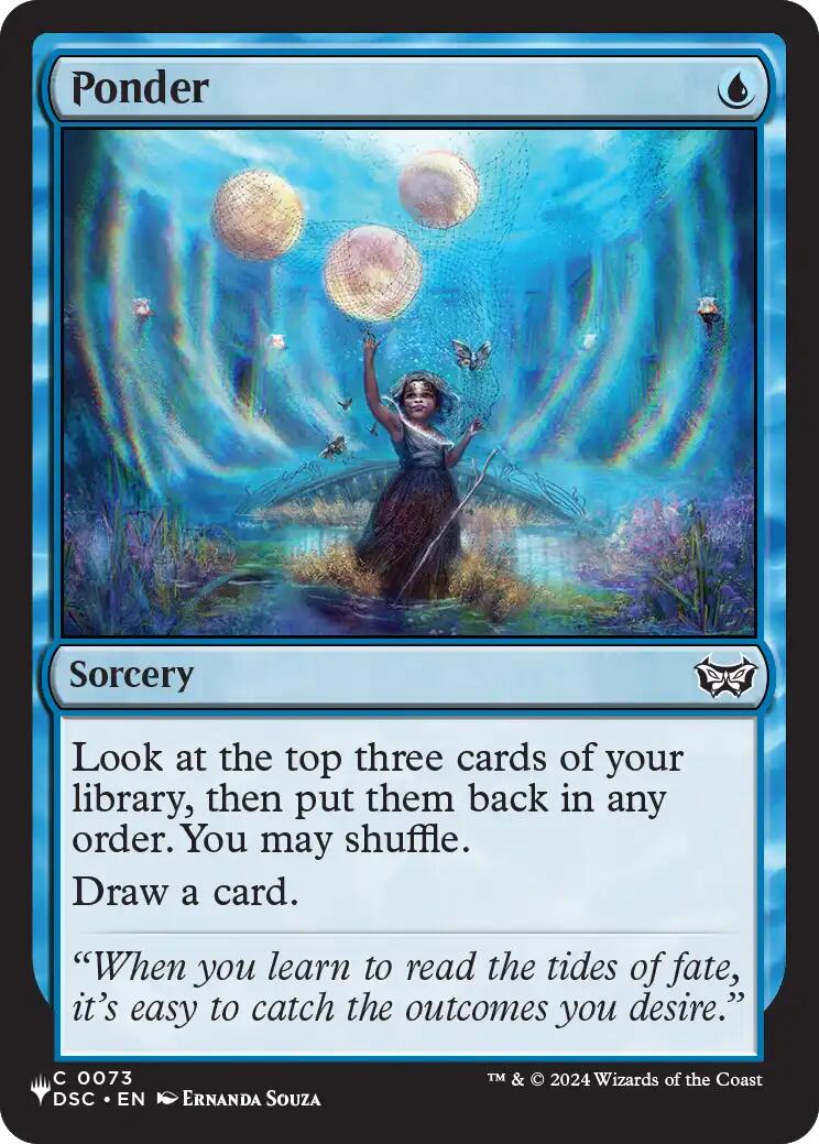 Ponder (DSC) [The List] | Exor Games Truro