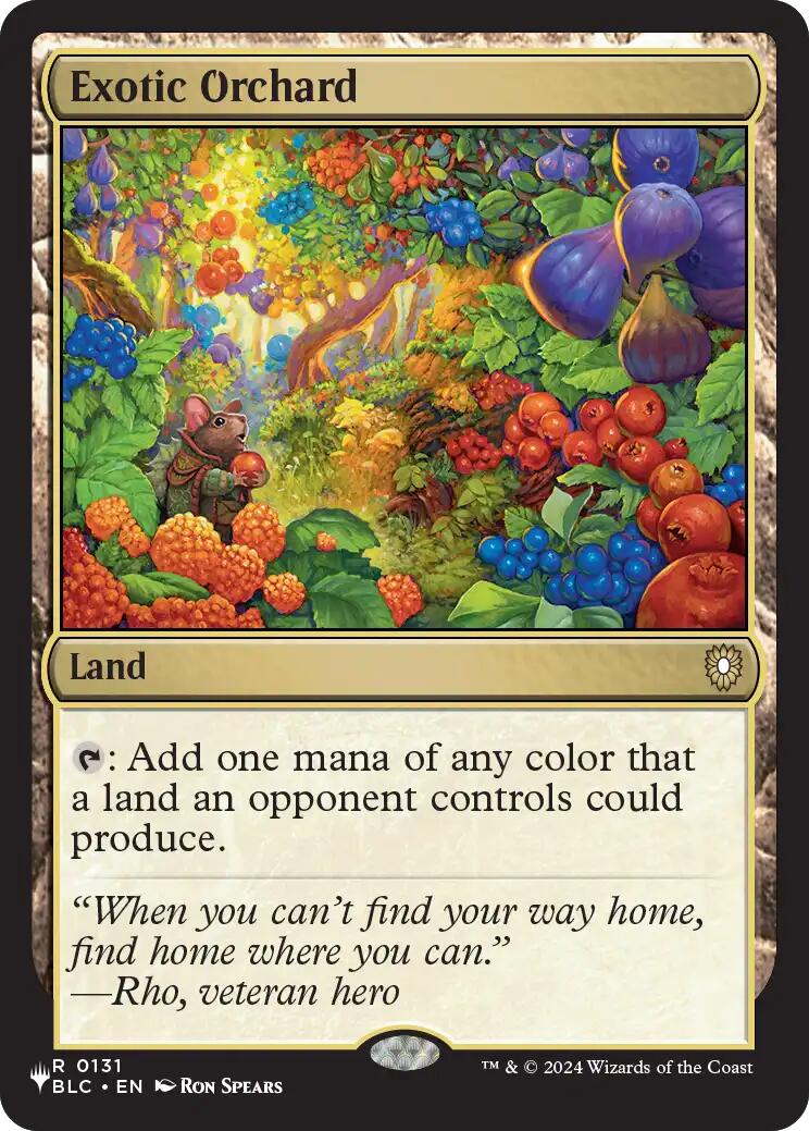 Exotic Orchard [The List] | Exor Games Truro