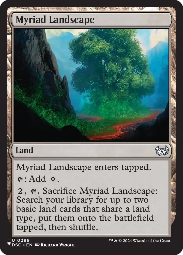 Myriad Landscape (DSC) [The List] | Exor Games Truro