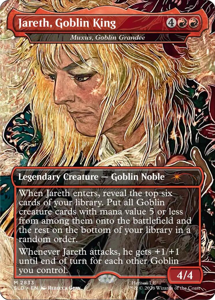 Jareth, Goblin King - Muxus, Goblin Grandee [Secret Lair Drop Series] | Exor Games Truro