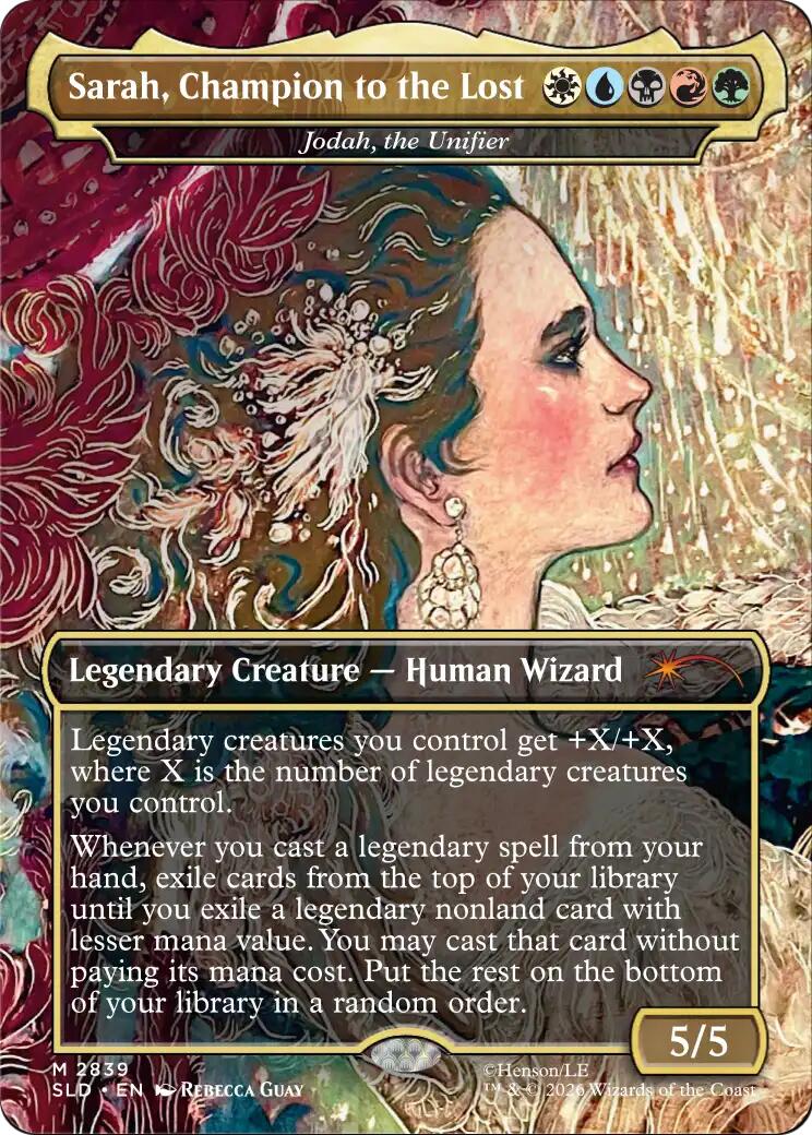 Sarah, Champion to the Lost - Jodah, the Unifier [Secret Lair Drop Series] | Exor Games Truro