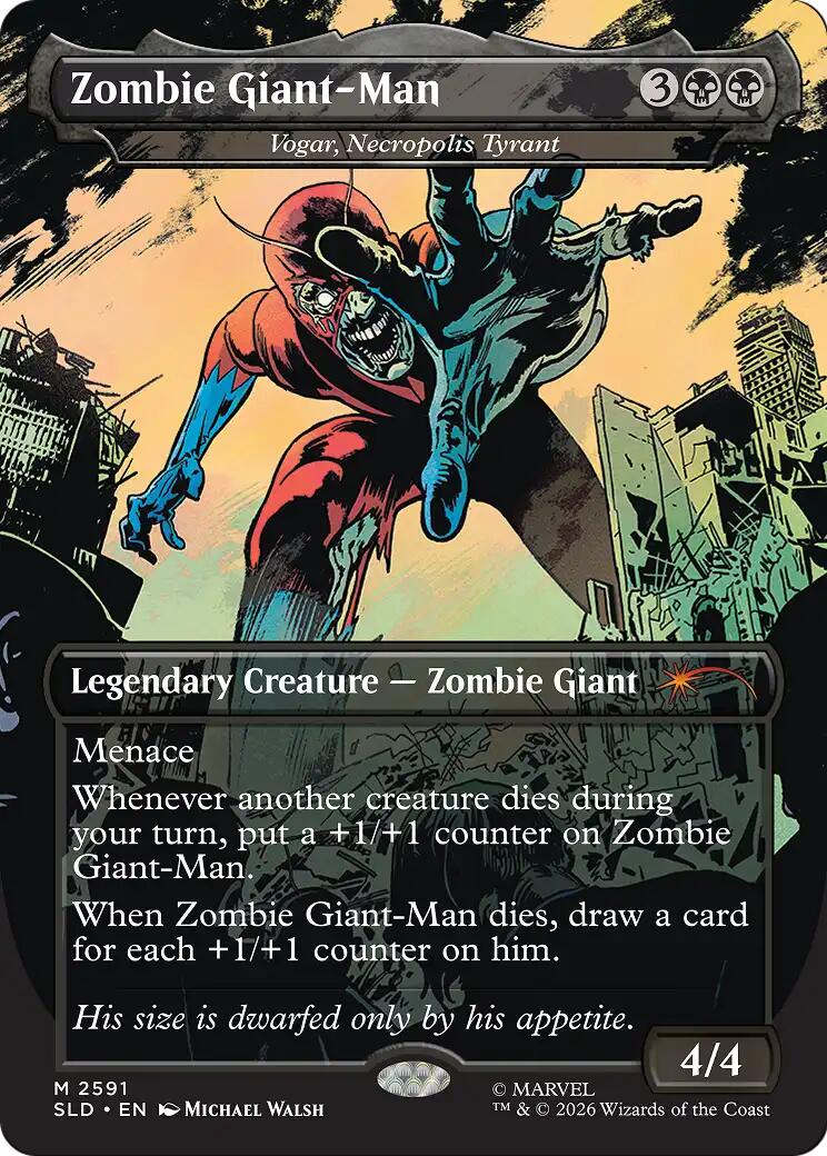 Zombie Giant-Man - Vogar, Necropolis Tyrant [Secret Lair Drop Series] | Exor Games Truro
