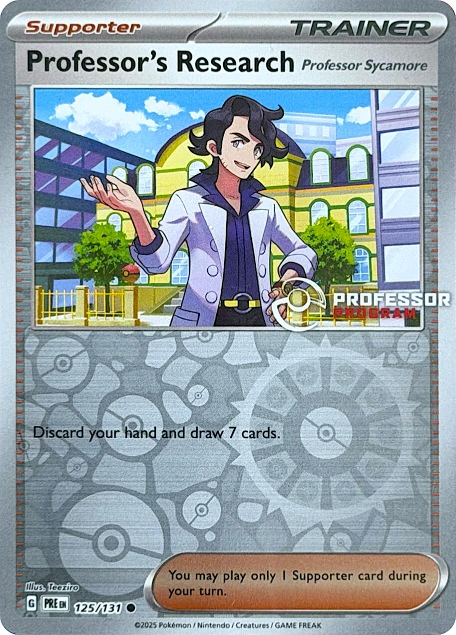Professor's Research [Professor Sycamore] - 125/131 [Professor Program Promos] | Exor Games Truro