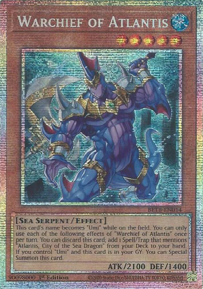 Warchief of Atlantis (Starlight Rare) [BETB-EN014] Starlight Rare | Exor Games Truro