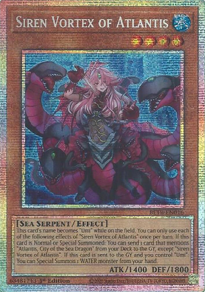 Siren Vortex of Atlantis (Starlight Rare) [BETB-EN016] Starlight Rare | Exor Games Truro