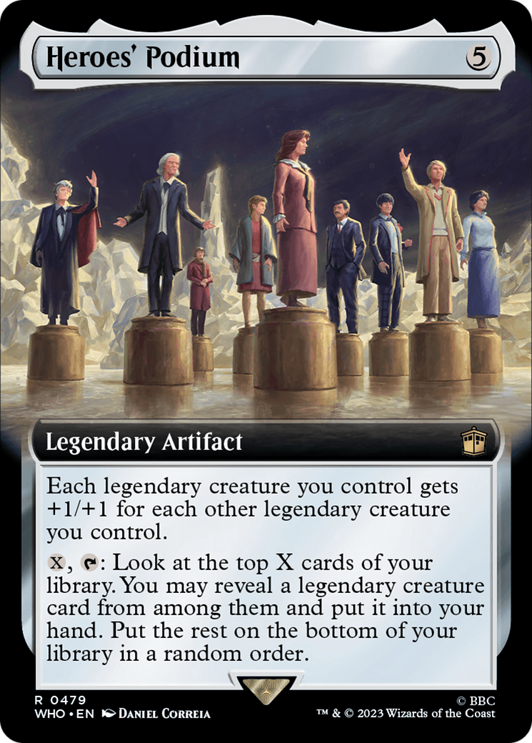 Heroes' Podium (Extended Art) [Doctor Who] | Exor Games Truro