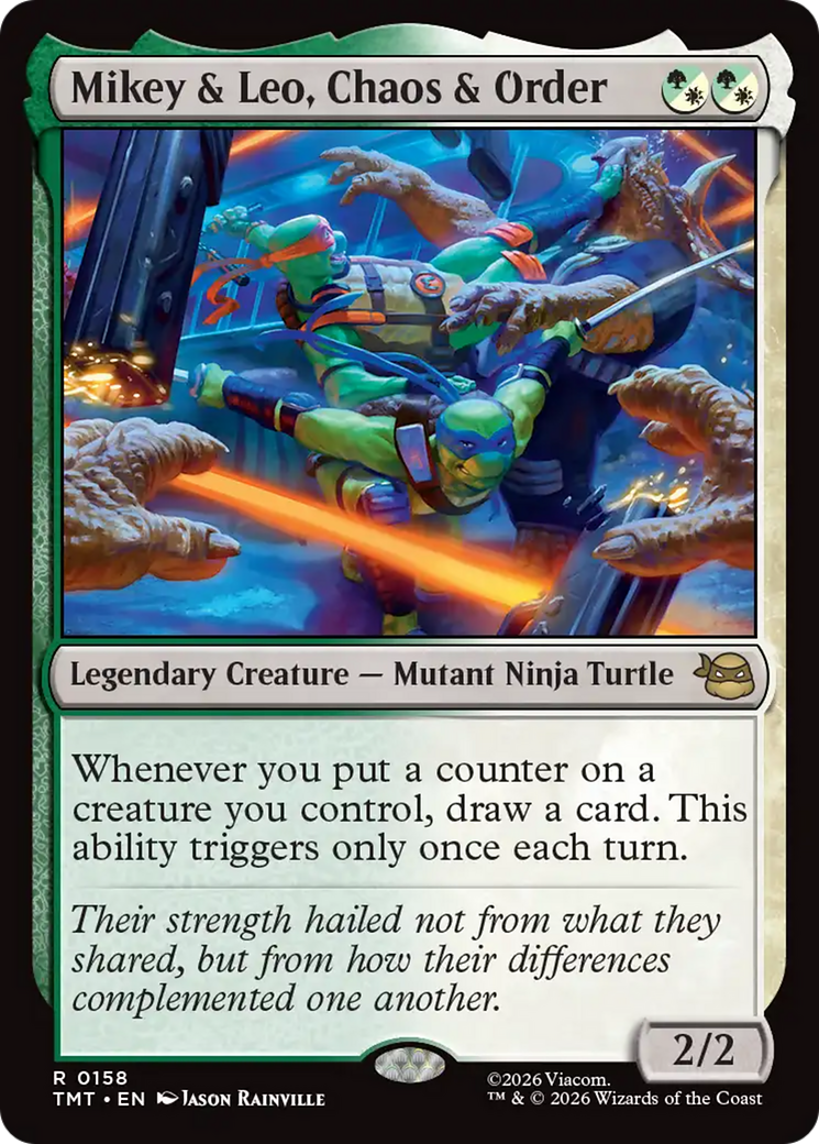 Mikey & Leo, Chaos & Order [Teenage Mutant Ninja Turtles] | Exor Games Truro