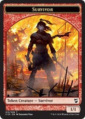 Survivor // Myr (023) Double-Sided Token [Commander 2018 Tokens] | Exor Games Truro