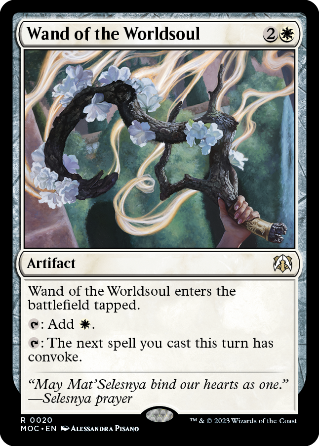 Wand of the Worldsoul [March of the Machine Commander] | Exor Games Truro