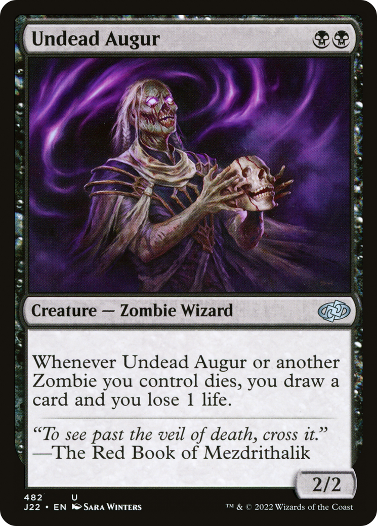Undead Augur [Jumpstart 2022] | Exor Games Truro