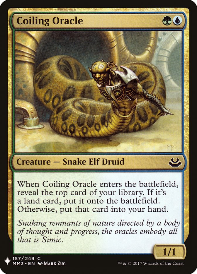 Coiling Oracle [Mystery Booster] | Exor Games Truro