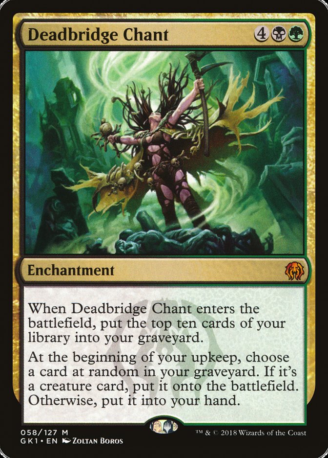 Deadbridge Chant [Guilds of Ravnica Guild Kit] | Exor Games Truro