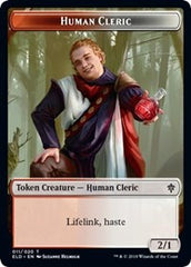 Human Cleric // Food (15) Double-Sided Token [Throne of Eldraine Tokens] | Exor Games Truro