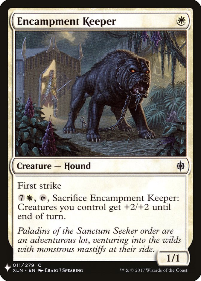 Encampment Keeper [Mystery Booster] | Exor Games Truro