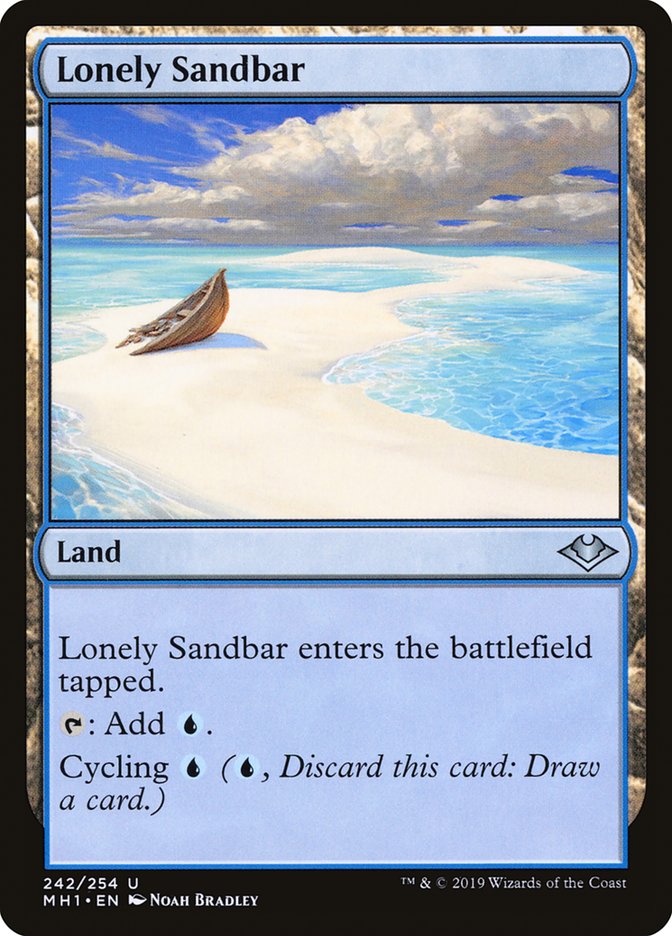 Lonely Sandbar [Modern Horizons] | Exor Games Truro