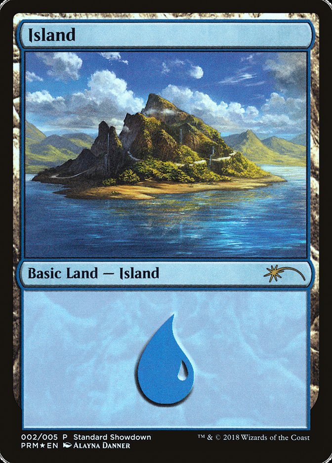 Island (Alayna Danner) [Standard Showdown Promos] | Exor Games Truro