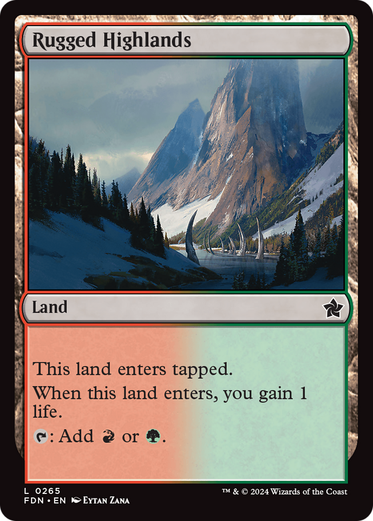 Rugged Highlands [Foundations] | Exor Games Truro