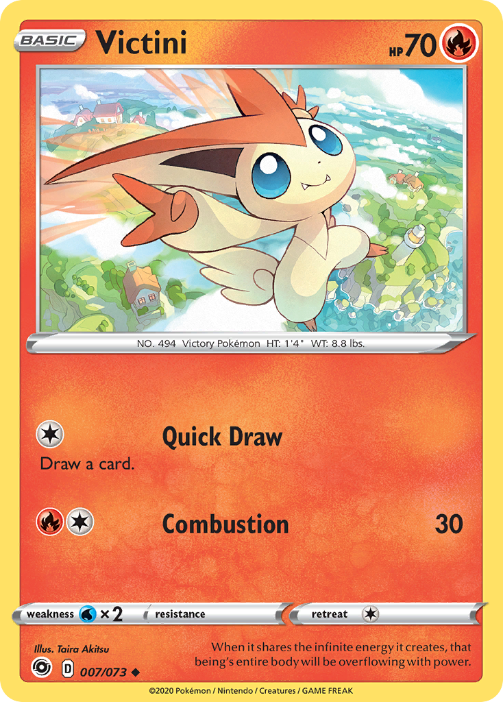 Victini (007/073) [Sword & Shield: Champion's Path] | Exor Games Truro