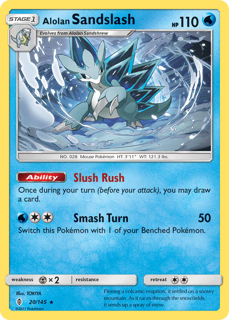 Alolan Sandslash (20/145) [Sun & Moon: Guardians Rising] | Exor Games Truro