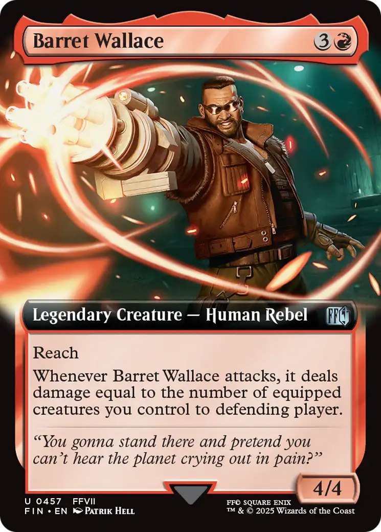Barret Wallace (Extended Art) [FINAL FANTASY] | Exor Games Truro