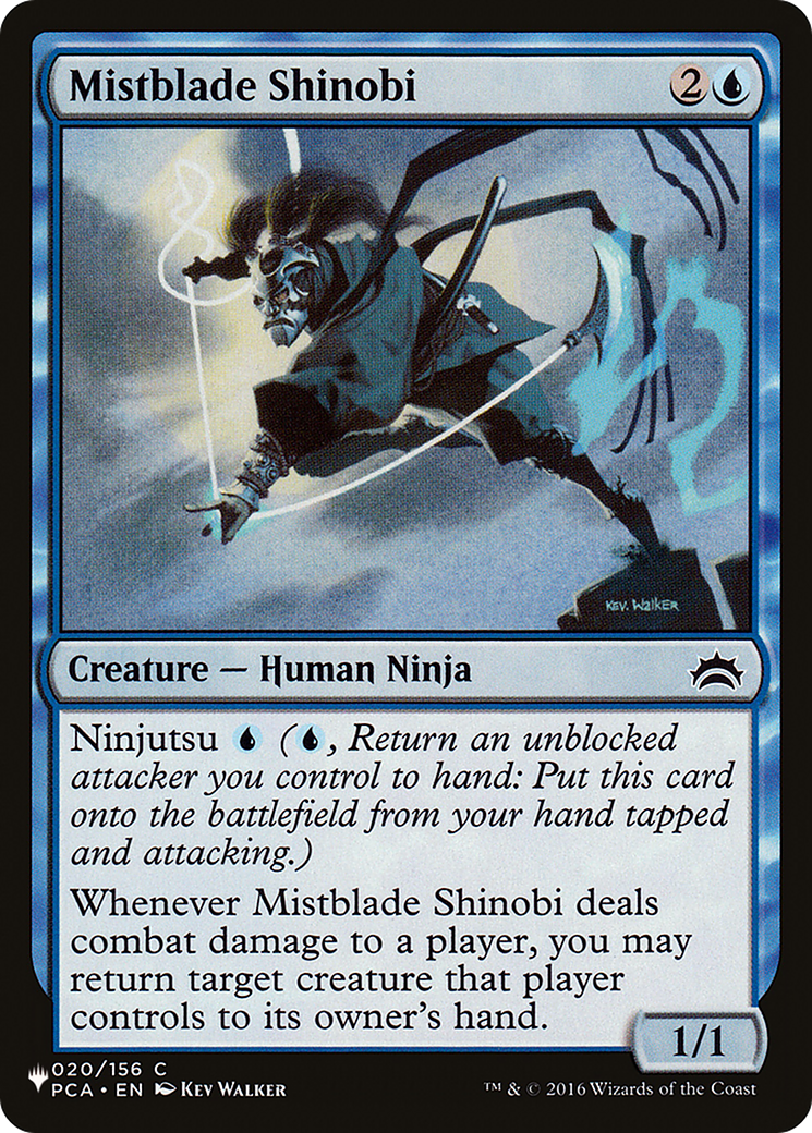 Mistblade Shinobi [The List Reprints] | Exor Games Truro