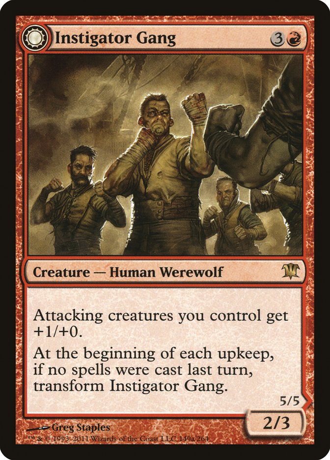 Instigator Gang // Wildblood Pack [Innistrad] | Exor Games Truro