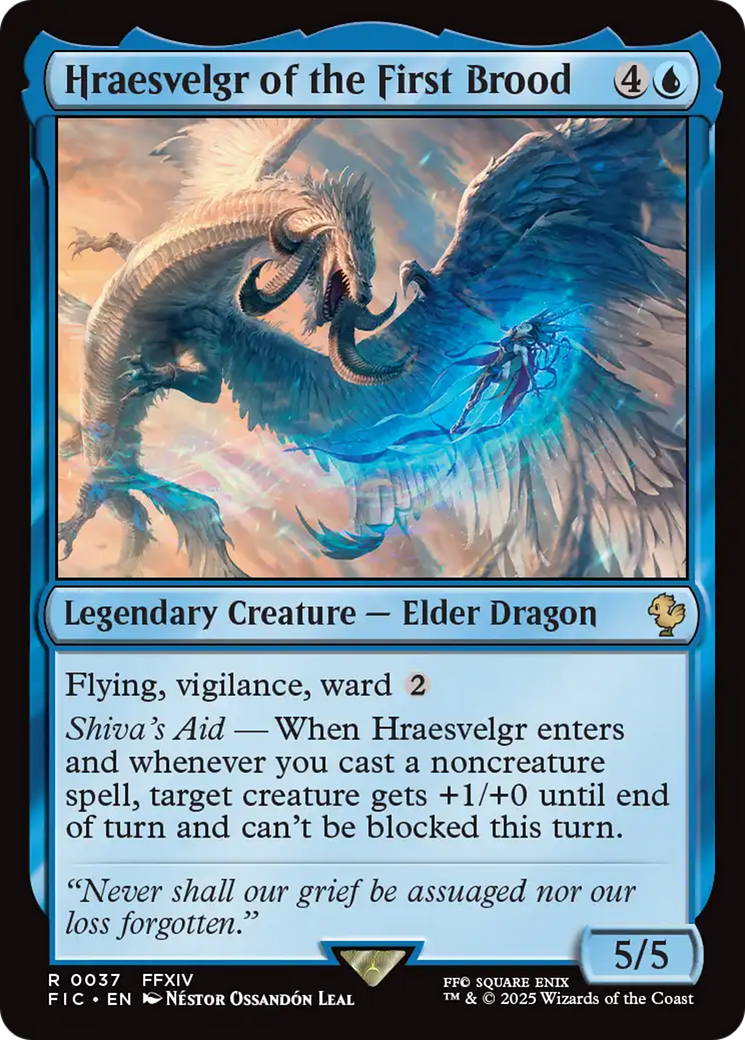 Hraesvelgr of the First Brood [FINAL FANTASY Commander] | Exor Games Truro