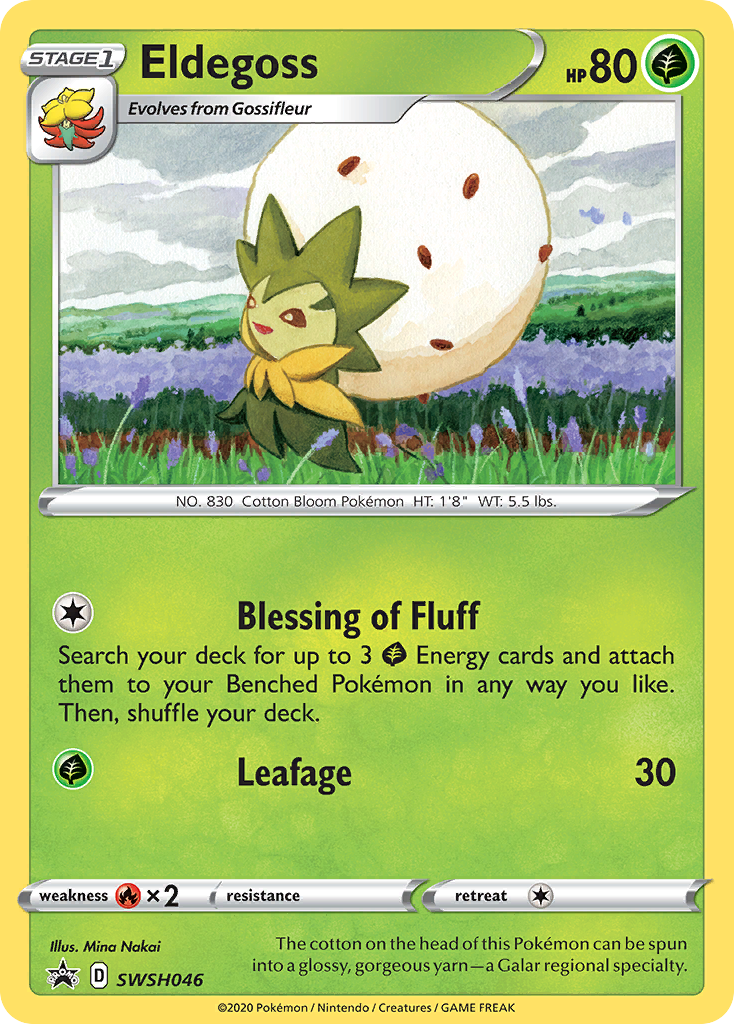 Eldegoss (SWSH046) [Sword & Shield: Black Star Promos] | Exor Games Truro