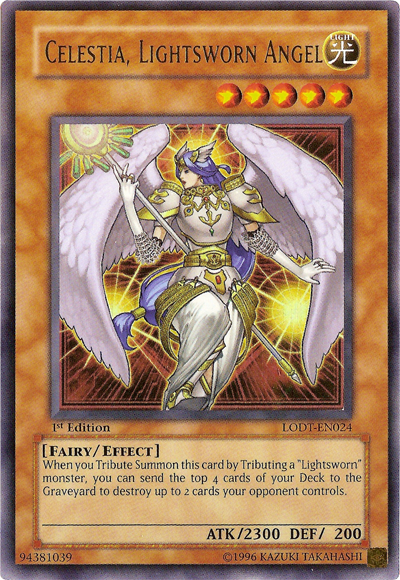 Celestia, Lightsworn Angel [LODT-EN024] Ultra Rare | Exor Games Truro