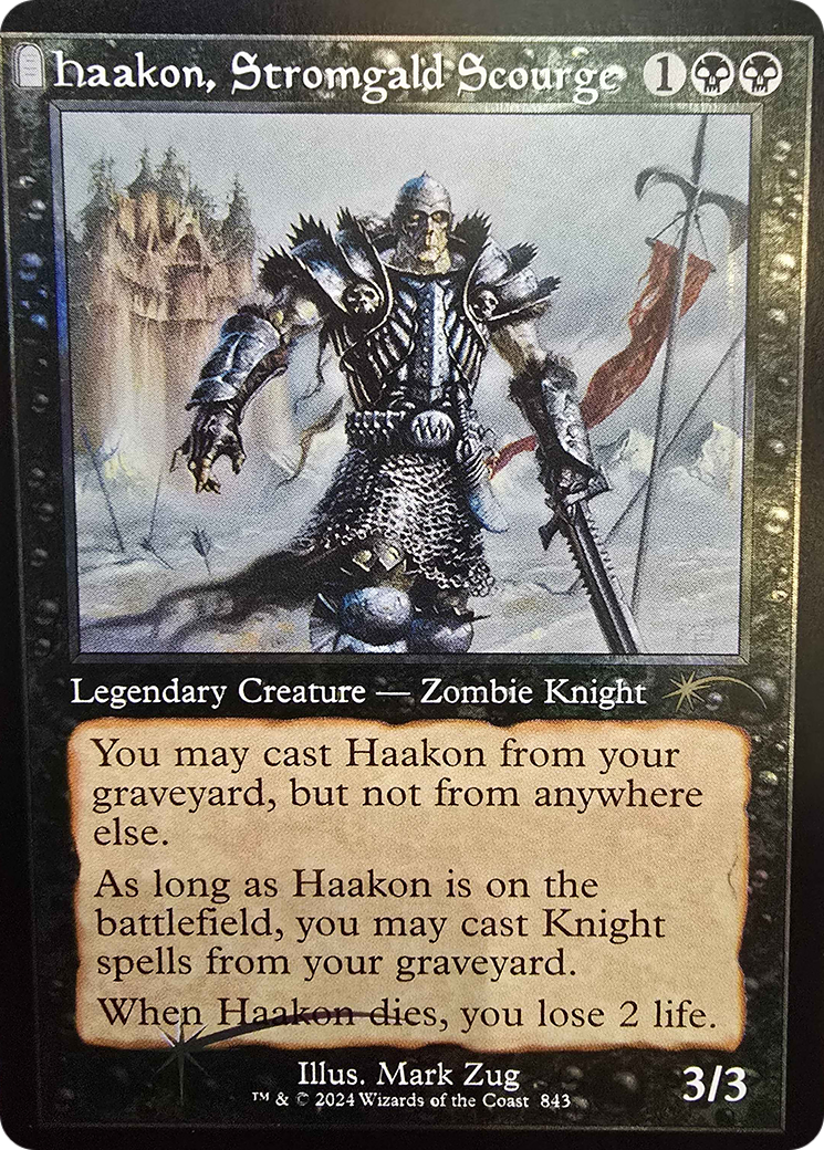 Haakon, Stromgald Scourge (Retro Frame) [Secret Lair Drop Series] | Exor Games Truro